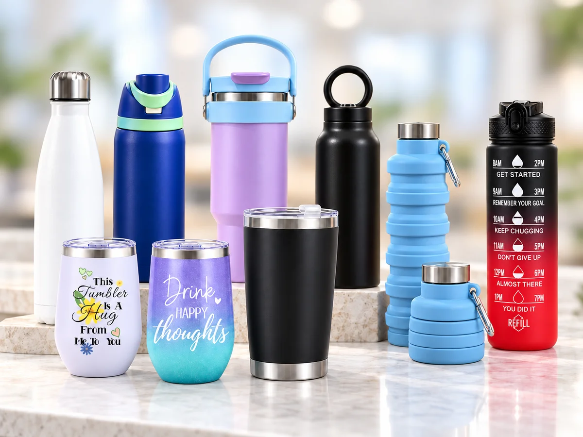 Custom Drinkware promotional products with logo